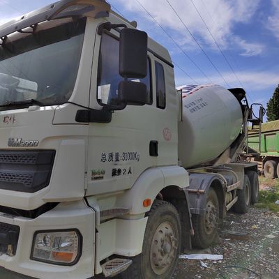 Shacman Sinotruk Chassis Direção hidráulica Caminhão de mistura de betão e custo de envio