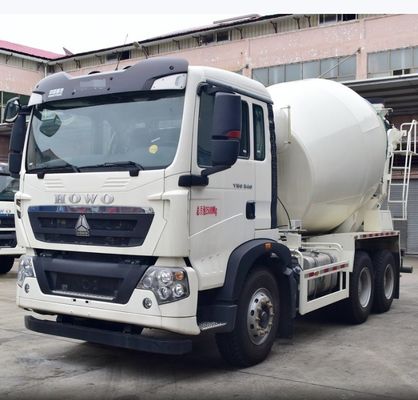 Caminhão de mistura de concreto com direção hidráulica Euro 3 com cor personalizada da Sinotruk