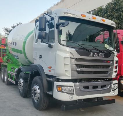 TS16949 Caminhão de mistura de cimento de alta capacidade certificado com transmissão manual pela JAC FAW