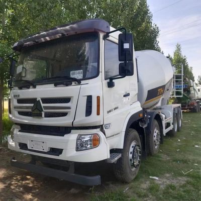 Política de reembolso de 30 dias Usado Steyr camião de mistura de cimento com transmissão manual