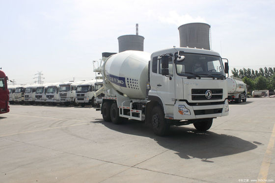 6x4 Chassis Sinotruk Direção hidráulica Caminhão de mistura de concreto para projetos de grande escala