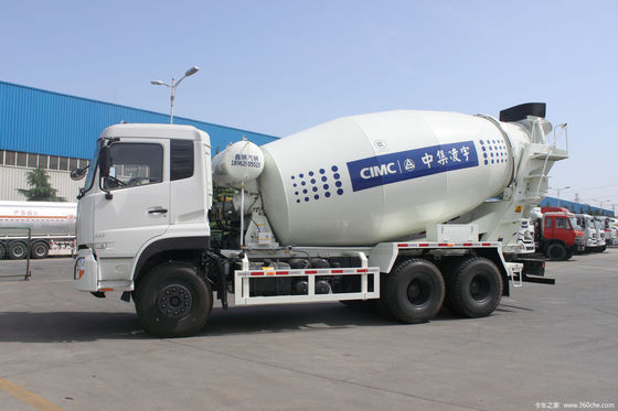 6x4 Chassis Sinotruk Direção hidráulica Caminhão de mistura de concreto para projetos de grande escala
