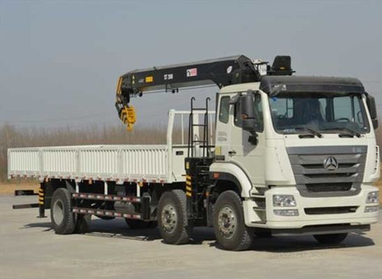 Cranes hidráulicos com braço dobrável personalizável de 12 toneladas