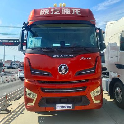 Camião de tracção a diesel DelongX6000 &gt; 450 cv para reboque de semi-reboque resistente