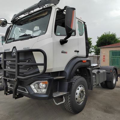 Venda HOWO 371HP 6X4 caminhões-trator Cargas usadas caminhão de transporte de mercadorias transmissão manual