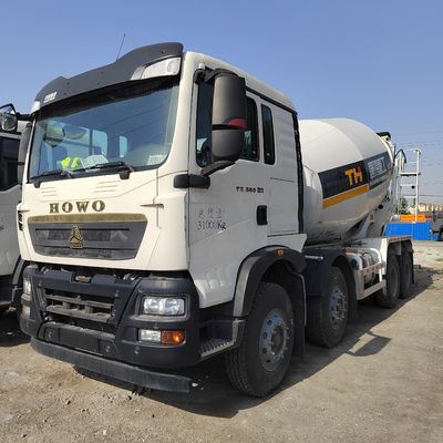 8X4 Sinotruck HOWO 350HP 371HP12-15 cúbico caminhão de mistura de concreto com e pneus sem tubos