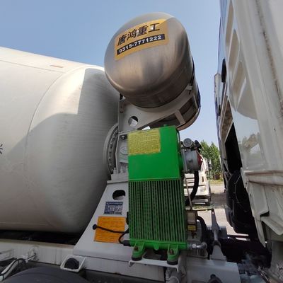 8X4 Sinotruck HOWO 350HP 371HP12-15 cúbico caminhão de mistura de concreto com e pneus sem tubos