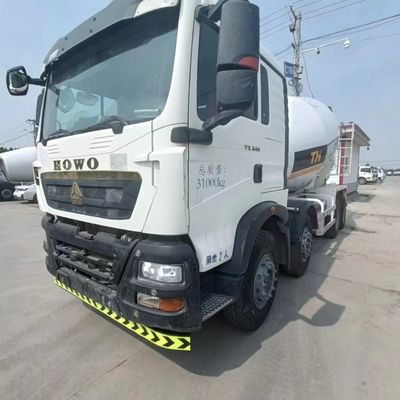 340 Tx HOWO Caminhão de mistura de betão para construção pesada e direção hidráulica