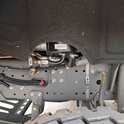 Caminhão-trator Sinotruk de segunda mão com caixa de carga de aço carbono em boas condições