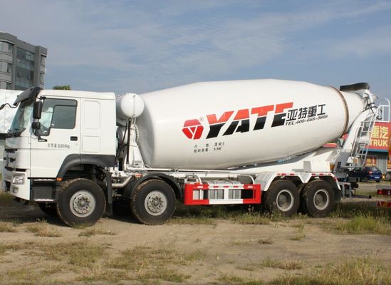 ZZ1257N3647N1 8x4 Caminhão Sinotruk usado HOWO 380 HP Misturador de concreto com alta durabilidade