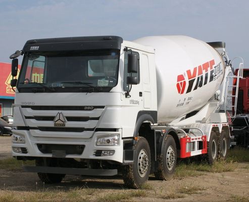 ZZ1257N3647N1 8x4 Caminhão Sinotruk usado HOWO 380 HP Misturador de concreto com alta durabilidade