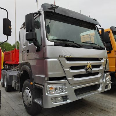 Transporte Carga Camião Sinotruck Trator usado 6X4 HOWO Camião de segunda mão Trator com peças