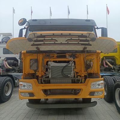 Pedido personalizado HOWO 371HP 6X4 Trator camião de transporte usado para o design de pneus sem tubos