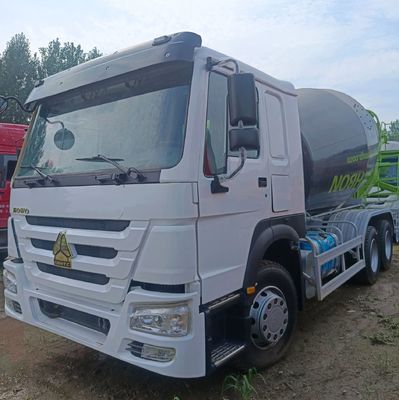 HOWO Caminhão de mistura de concreto de 12m3 de 6X4 380HP com informações sobre os custos de envio