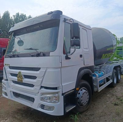 Transmissão manual HOWO 380HP 12m3 Euro 3 6X4 caminhão de mistura de concreto pesado com pneus
