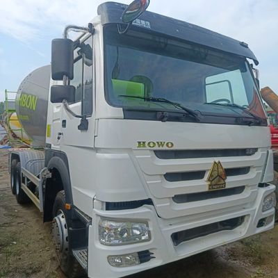Caminhão de mistura de concreto automático 6X4 de 12m3 380HP com caixa de carga de pneus e aço carbono