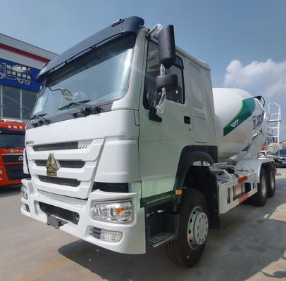 Sistema de direção hidráulica 6x4 Chassis Sinotruk Equipamento de mistura de betão para construção