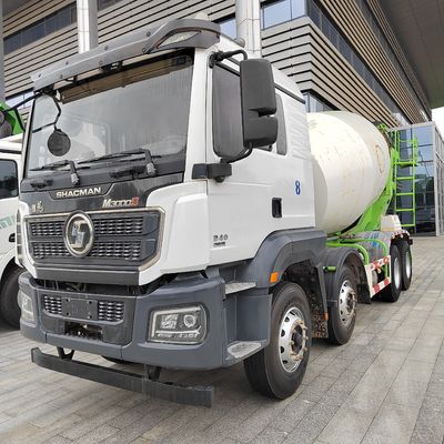 Caminhão para mistura de concreto Sinotruk Chassis Agitator com direção hidráulica