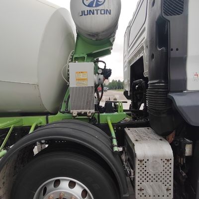 Caminhão portátil de mistura de cimento com direção hidráulica e assistência de energia