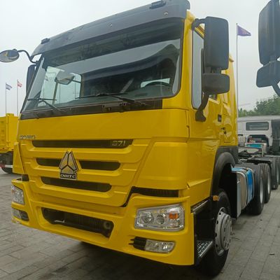 Cabeça de tractor pesado HOWO6X4 Trac com assento do condutor com suspensão pneumática