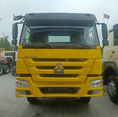 31-40t Capacidade de carga Trator de camião pesado HOWO6X4 com caixa de carga de aço carbono