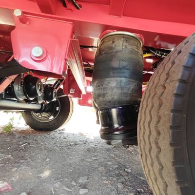Suspensão aérea Fuhua Trailer de transporte de grãos de eixo para customizado e auto-dumping