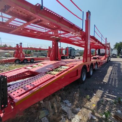 Suspensão aérea Fuhua Trailer de transporte de grãos de eixo para customizado e auto-dumping