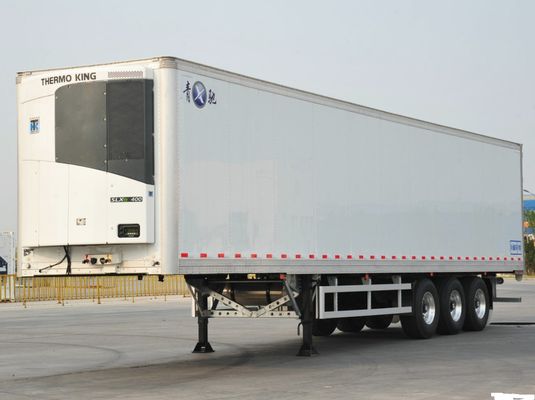 Solução de semi-reboque refrigerado de capacidade média para transporte de alimentos congelados