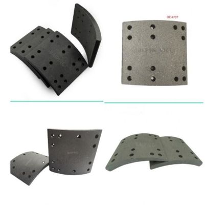 22cm * 178cm * 0,2cm Siontruk HOWO Pad de bloqueio de freio durável para maior potência de travagem