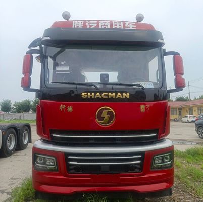 Shaanxi Automobile Delong 6X4 Diesel Trator Truck com caixa de carga de aço carbono durável