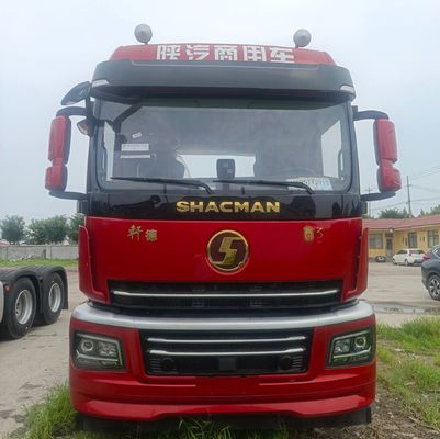 Capacidade do tanque de combustível de 400L Shacman Diesel 6X4 Trator de caminhão com design de pneu sem tubo