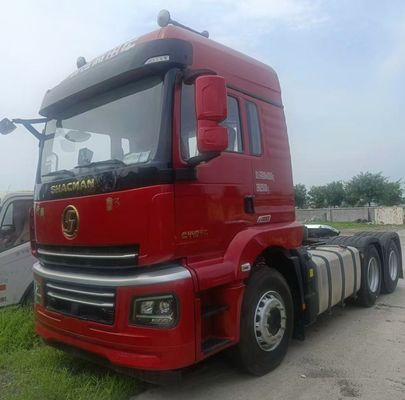 Shaanxi Automobile Delong Diesel 6X4 Tractor Truck com Assento de Suspensão Aérea Pagamento completo