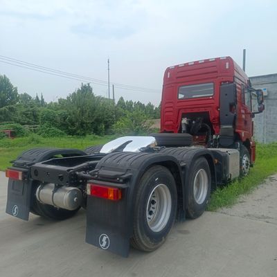 Shaanxi Automobile Delong Diesel 6X4 Tractor Truck com Assento de Suspensão Aérea Pagamento completo