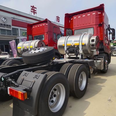 Dongfeng Tianlong 6X4 GNL Transmissão automática sem tubos