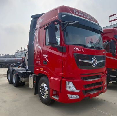 Sinotruk Chassis 2024 prime s Dongfeng Tianlong 6X4LNG caminhão-trator a gás para cargas pesadas