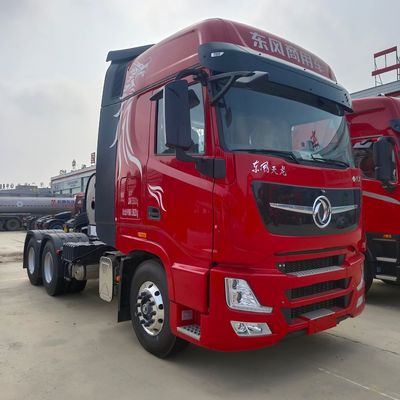 Caminhão pesado de transporte de carga pesada Dongfeng Tianlong 580HP 6X4 GNL