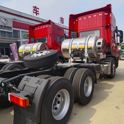 Caminhão pesado de transporte de carga pesada Dongfeng Tianlong 580HP 6X4 GNL