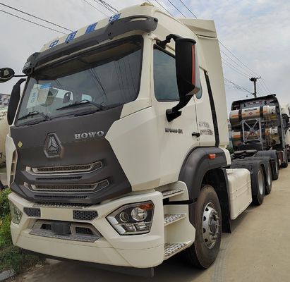 Tamanho do pacote personalizado HOWO N 440/460HP 6X4 caminhões-trator de GNL/GNC para transporte de mercadorias