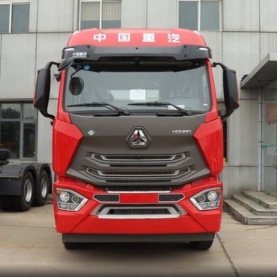 Sinotruck usado Sitrak HOWO 6X4 CNG Truck Pacote Tamanho 745.00cm * 253.00cm * 290.00cm