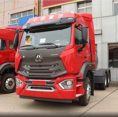 Sinotruck usado Sitrak HOWO 6X4 CNG Truck Pacote Tamanho 745.00cm * 253.00cm * 290.00cm