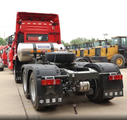 Sinotruck usado Sitrak HOWO 6X4 CNG Truck Pacote Tamanho 745.00cm * 253.00cm * 290.00cm