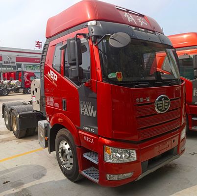 510HP FAW Jiefang J6p Gás 6X4 e 6X2 caminhões de transporte de tração 7.40m*2.55m*3.76m