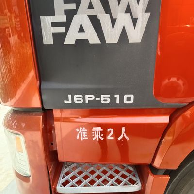 Euro 5 510HP FAW J6p Gás GNL caminhão de transporte de tração 6 * 4/4 * 2/6 * 2 Tractor usado
