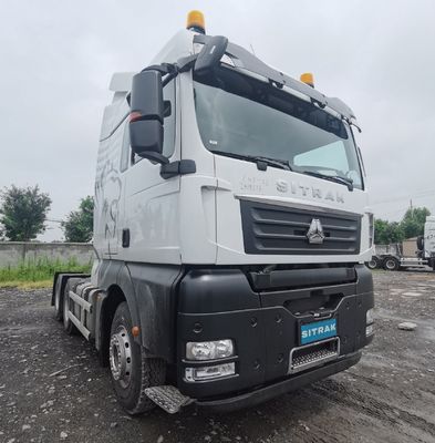 Caminhão-trator Sinotruk Sitrak durável para reboque de semi-reboque poderoso ZZ4257N3247E1H