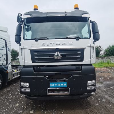 Capacidade Transmissão manual Sinotruk Sitrak Trator a GNC para transporte de longa distância