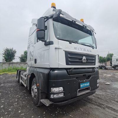 Capacidade Transmissão manual Sinotruk Sitrak Trator a GNC para transporte de longa distância