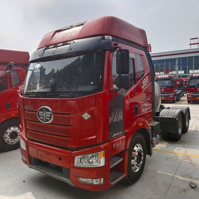FAW J6p Trator a gás 6X4 para soluções de transporte Certificação dos pneus ECE