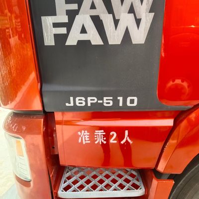 FAW J6p Trator a gás 6X4 para soluções de transporte Certificação dos pneus ECE
