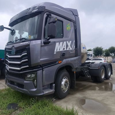 Grupo Nacional de Camiões Pesados 6X4 Caminhão de descarga com LNG Camião de transporte de combustível