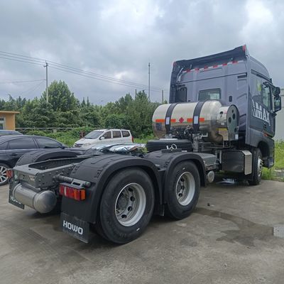 Grupo Nacional de Camiões Pesados 6X4 Caminhão de descarga com LNG Camião de transporte de combustível